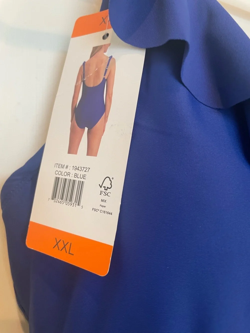 DKNY NWT one piece swimsuit - Picture 3 of 3